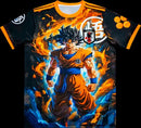 Camiseta esportes de futebol Anime Dragon ball