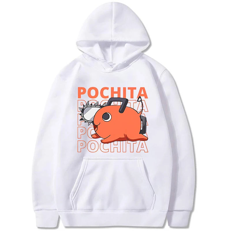 Moletom estilo canguru Pochita