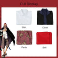 Cosplay Shanks Anime one piece