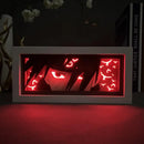 Light Box Led Papel 3D Anime Naruto