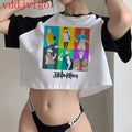 Camiseta gojo satoru, yuji itadori Anime jujutsu kaisen