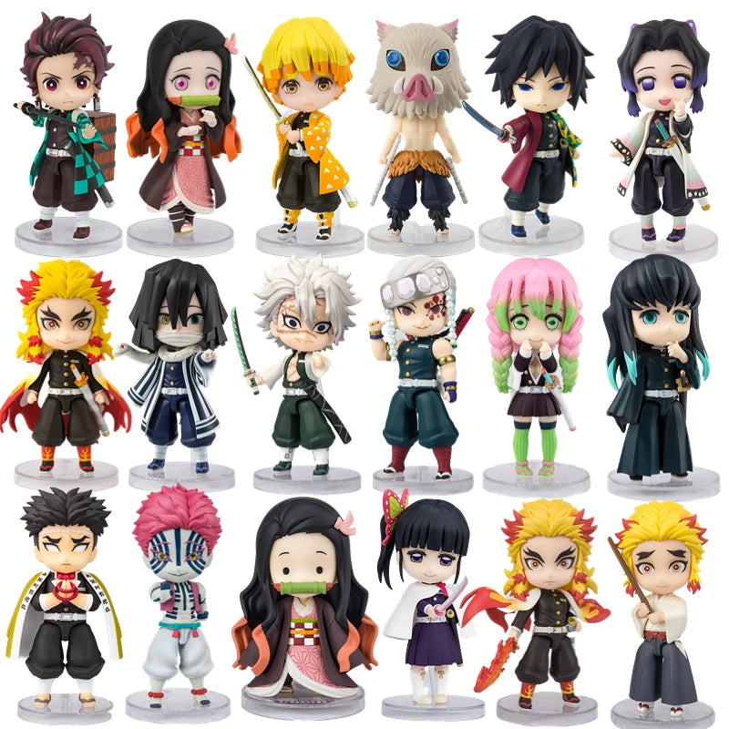 Action Figure Originais Bandai-Mini Demon Slayer