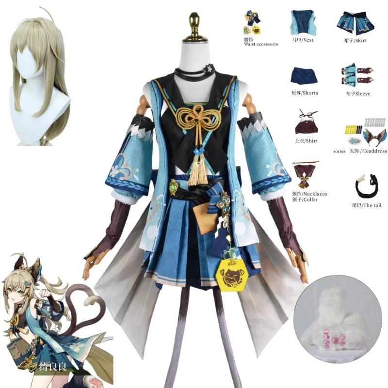 Cosplay Kirara Game Genshin Impact