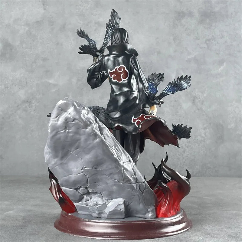 Action Figure Itachi Uchiha para Coleção Anime Naruto 28cm