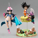 Action figure goku e chichi criança Anime dragon ball z