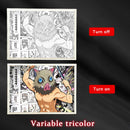 Quadro em led night Anime Demon Slayer :Kimetsu não Yaiba