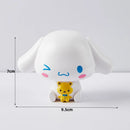 Action figure Cute DIY Cake Topper Anime Cinnamoroll Kuromi 8cm