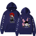 Moletom Anime One piece, Luffy, Roronoa, Zoro, Sanji, Estilo Harajuku, 1 peça