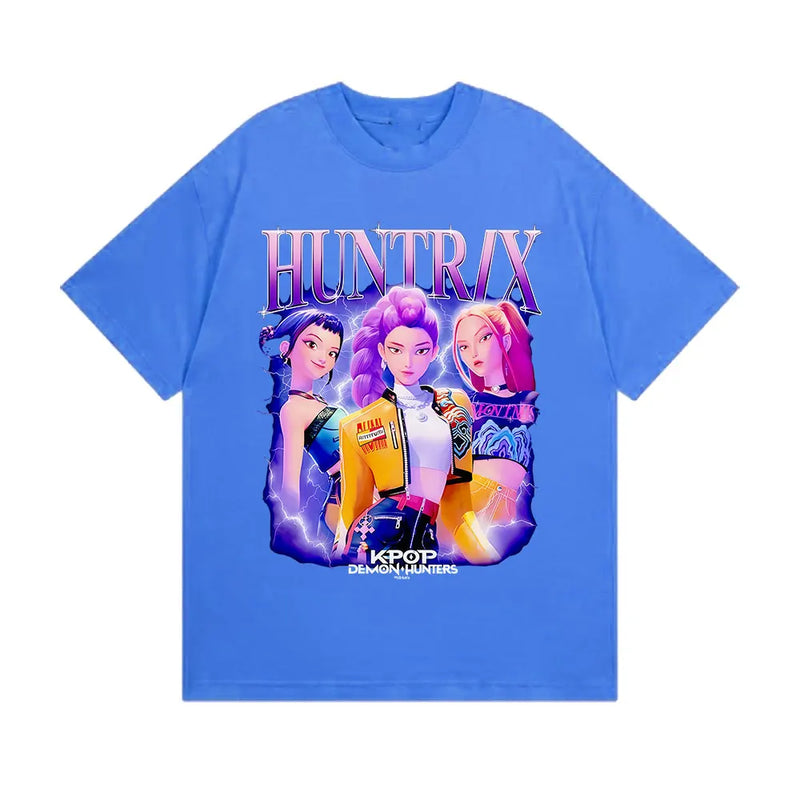 Camiseta Anime kpop huntrix Demon Hunters