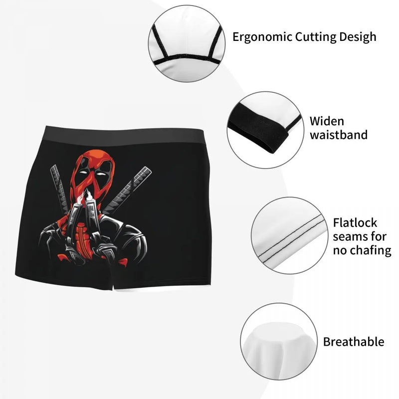 Cuecas Boxer Anime deadpool