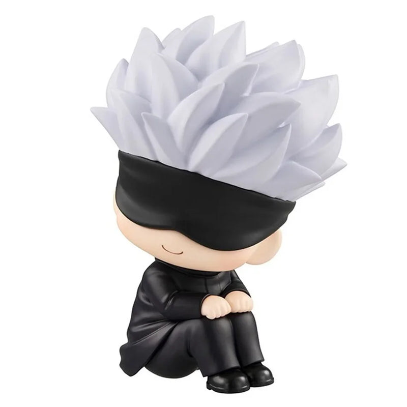 Action figure itadori yuji, gojo satori, fushiguro megumi, kugisaki anime jujutsu kaisen - 10 cm