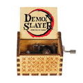 Caixa de música de madeira Anime demon slayer