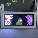 Light Box Led Papel 3D Anime Naruto