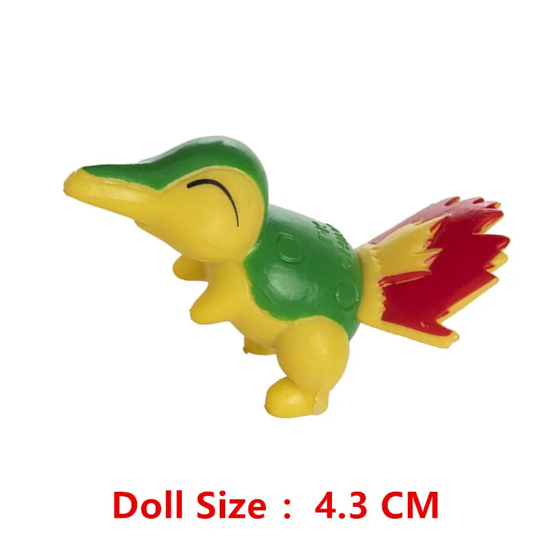 Action Figure Pikachu, Mewtwo, Charmander, Blastoise, Gurado Anime Pokemon, 4-13cm