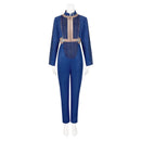 Radiation Male Norm Vault Dweller Uniform Halloween Costume Female TV Show Fall Suit Out Vault 33 Lucy Blue Jumpsuit Cosplay