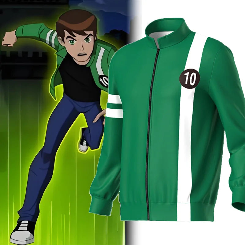 Jaqueta Com zíper Ben10