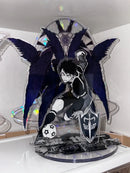 Isagi yoichi figuras de brinquedo acrílico suporte firefly anime modelo figura de ação ornamento crianças coleção bloqueio azul amigo presente