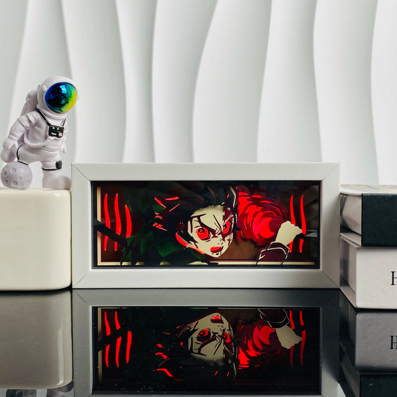 Light Box Led Papel 3D Anime