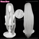 Sephiroth peruca cosplay sintética jogo ff vii 7 longo prata cinza cabelo reto resistente ao calor perucas de halloween peruca boné