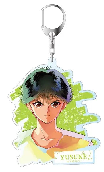 Chaveiro Acrílico Hiei, Kurama, Yuusuke, Urameshi, Anime Yu Yu Hakusho,  6cm