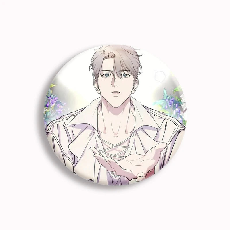 Broche de botão, Projeto Nerd,BL Manhwa