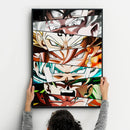 Quadro Decorativo de Parede Anime Olho Art Print Poster