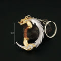 Valorant corpo a corpo reaver 2.0 karambit chaveiro para homem jogo periférico m4 samurai punhal modelo metal chaveiro pingente jóias presente