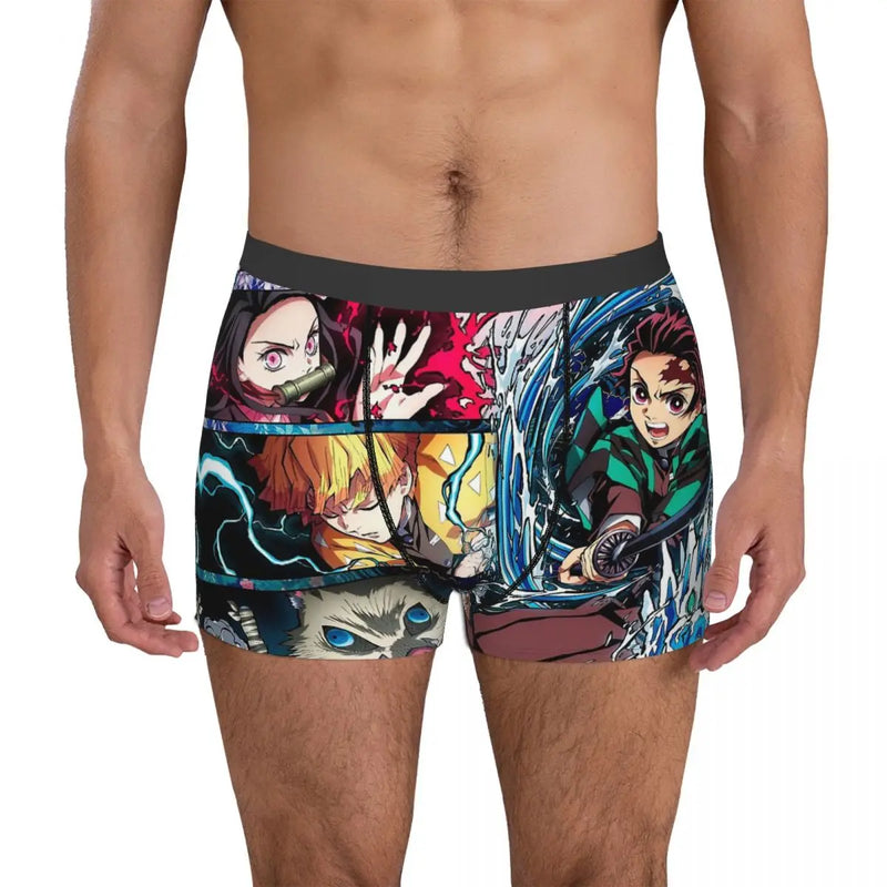 Cuecas Boxer Anime Demon Slayer Kimetsu No Yaiba