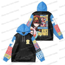 Moletom estilo Hoodie Harajuku Anime fire force
