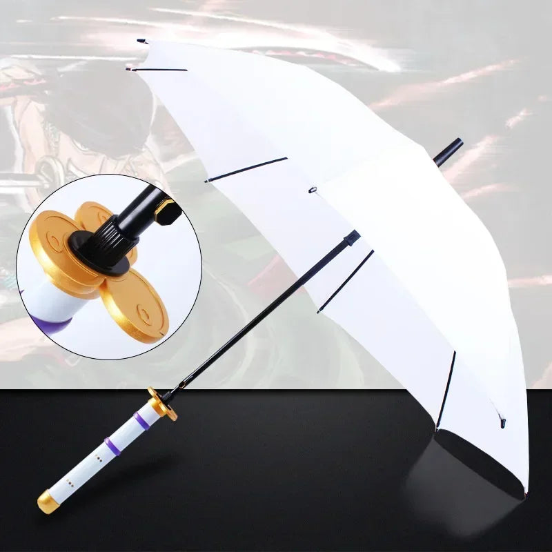 Guarda-chuva Katana Anime Demon Slayer, Tamanho Real