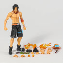 Action figure Ace/Monkey D Luffy/Roronoa Zoro Coleção Anime  one piece
