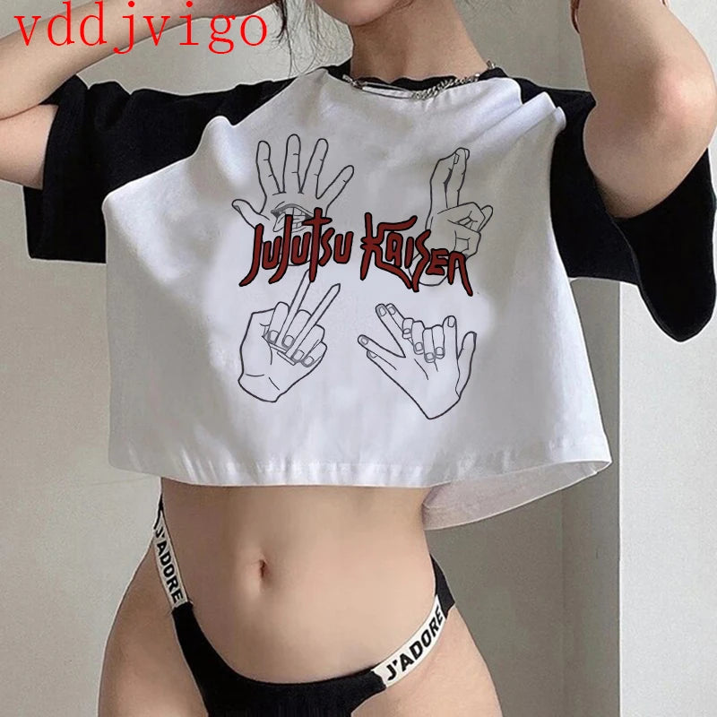 Camiseta gojo satoru, yuji itadori Anime jujutsu kaisen