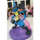 Action Figure riolu lucario anime Pokemon, 13cm
