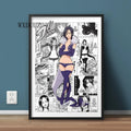 Quadro 7 Sete Pecados Capitais estilo Manga Anime Nanatsu no Taizai