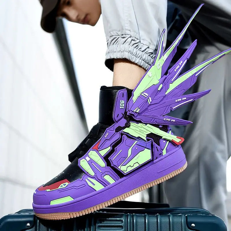 Tenis EVA-01 original Bandai Anime evangelion