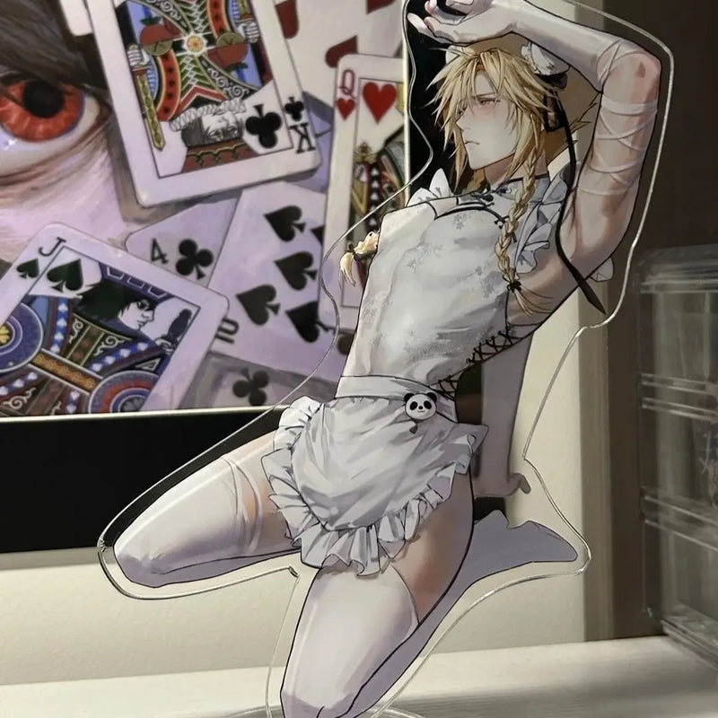 Suporte acrílico  lockhart/sephiroth Game Final Fantasy VII