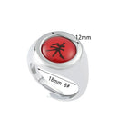 Anel Akatsuki Sharingan Rings Deidara Uchiha Itachi Anime Naruto