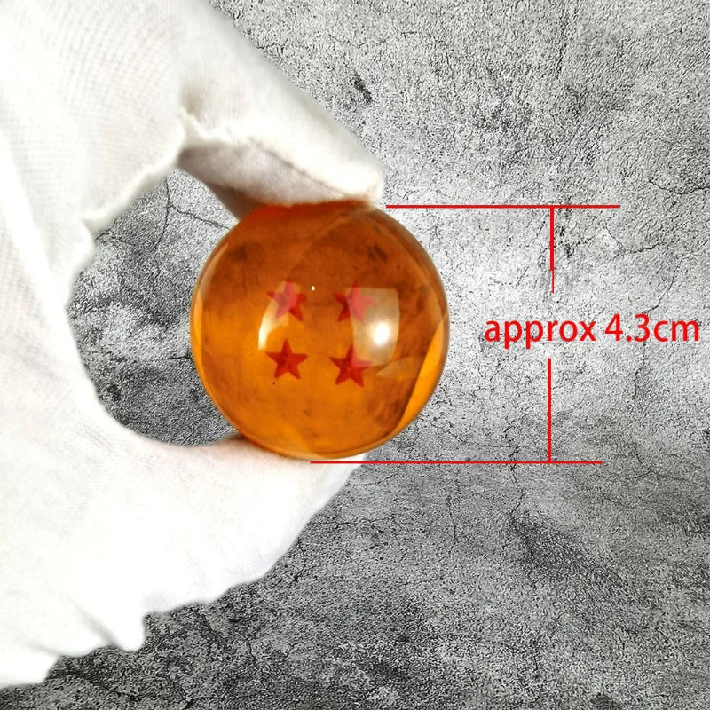 Esfera do dragão Anime Dragon Ball Z Bola De Cristal, 1, 2, 3, 4, 5, 6, 7, Estrela, de 4,3, 5,7 cm