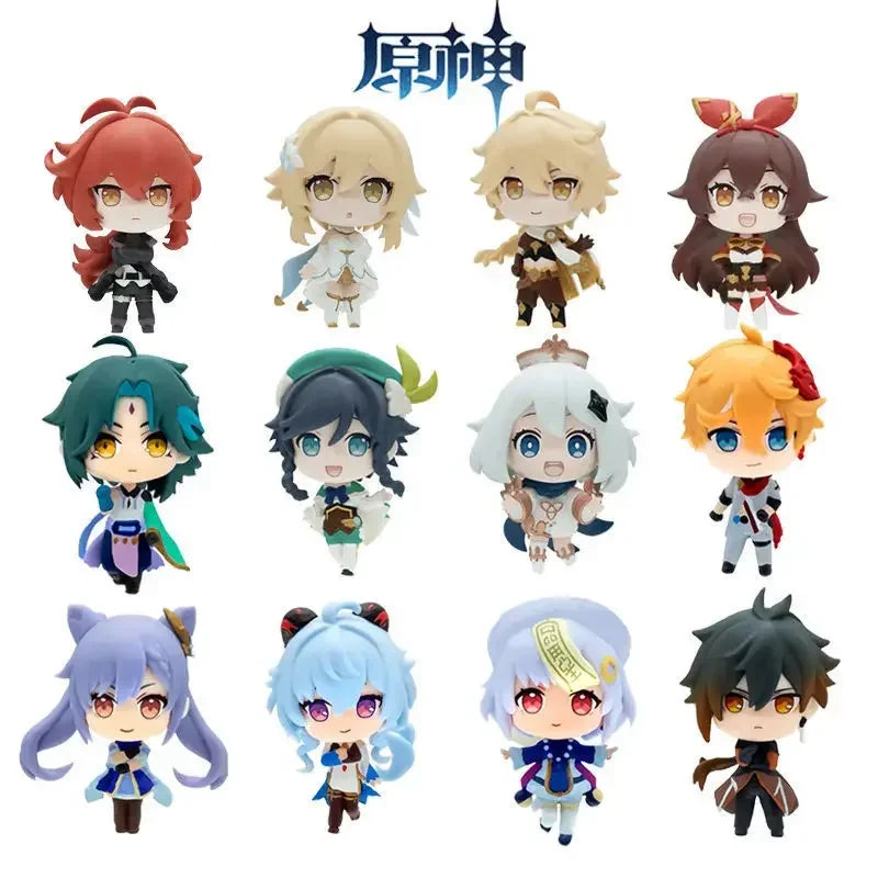 Caixa misterioca Action Figure Genshin Impact, 8-30cm