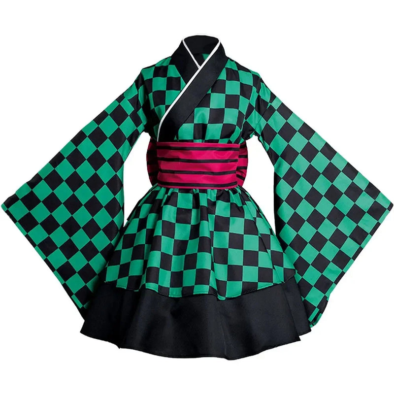 Vestidos femininos hashiras Demon Slayer