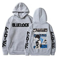 2025 anime azul bloqueio isagi yoichi impresso com capuz das mulheres dos homens mangá quente impresso hoodies streetwear harajuku