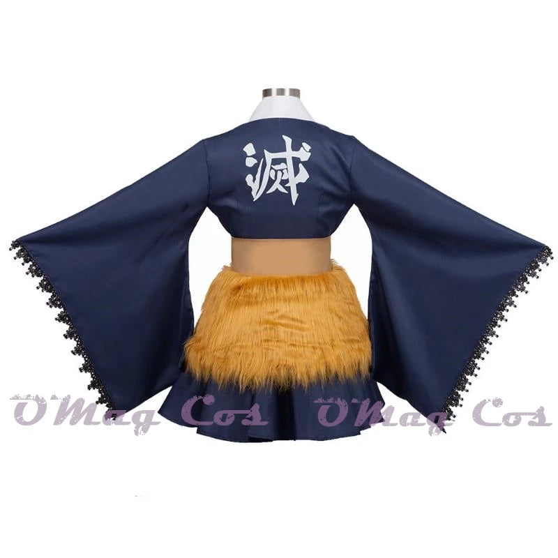 Cosplay hashibira inosuke Anime Demon slayer