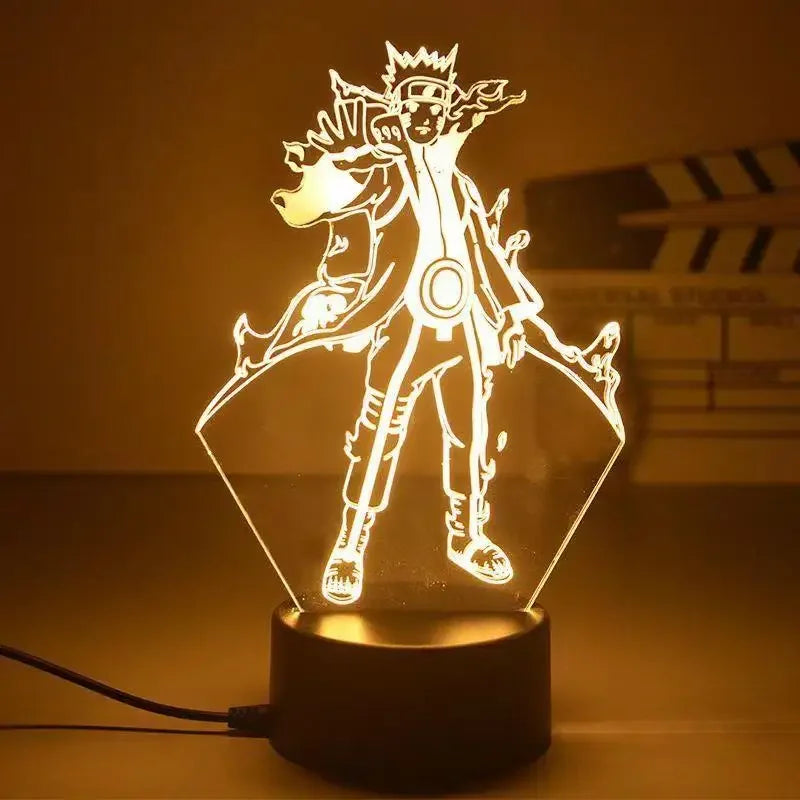 Luminária do quarto  Boruto/Itachi/Akatsuki/Uzumaki/Minato/Akatsuki Night Light