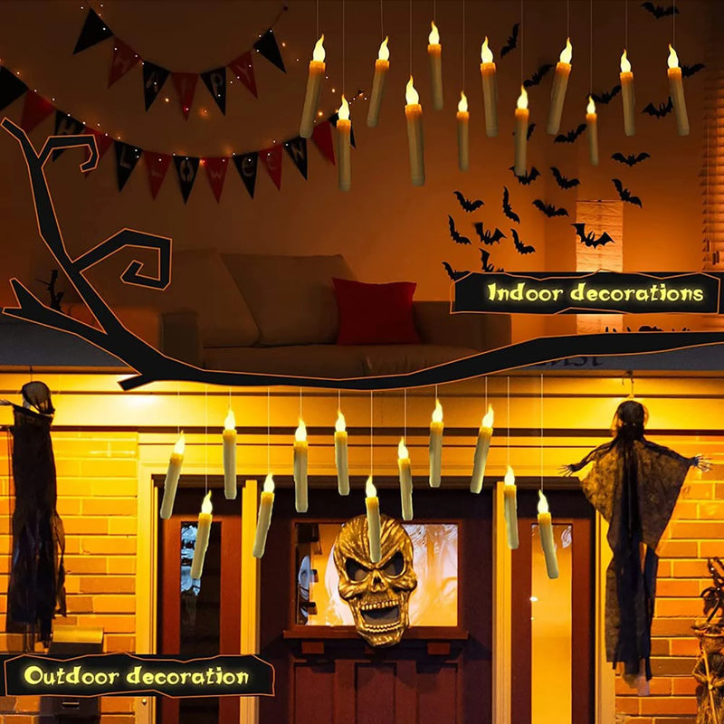 Vela flutuantes magico do harry potter