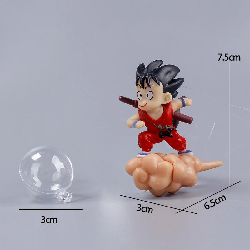 Goku Flutuante Aquário Anime Dragon Ball
