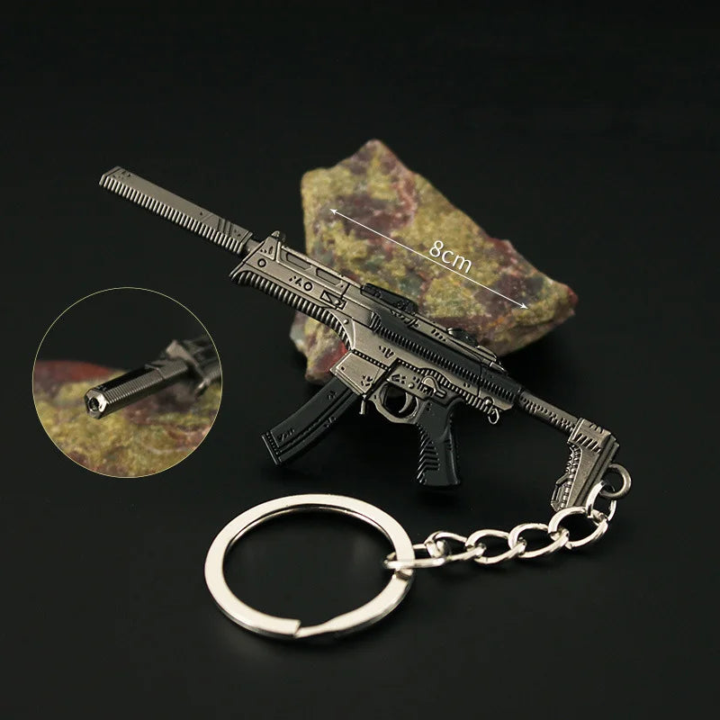 Valorant corpo a corpo reaver 2.0 karambit chaveiro para homem jogo periférico m4 samurai punhal modelo metal chaveiro pingente jóias presente