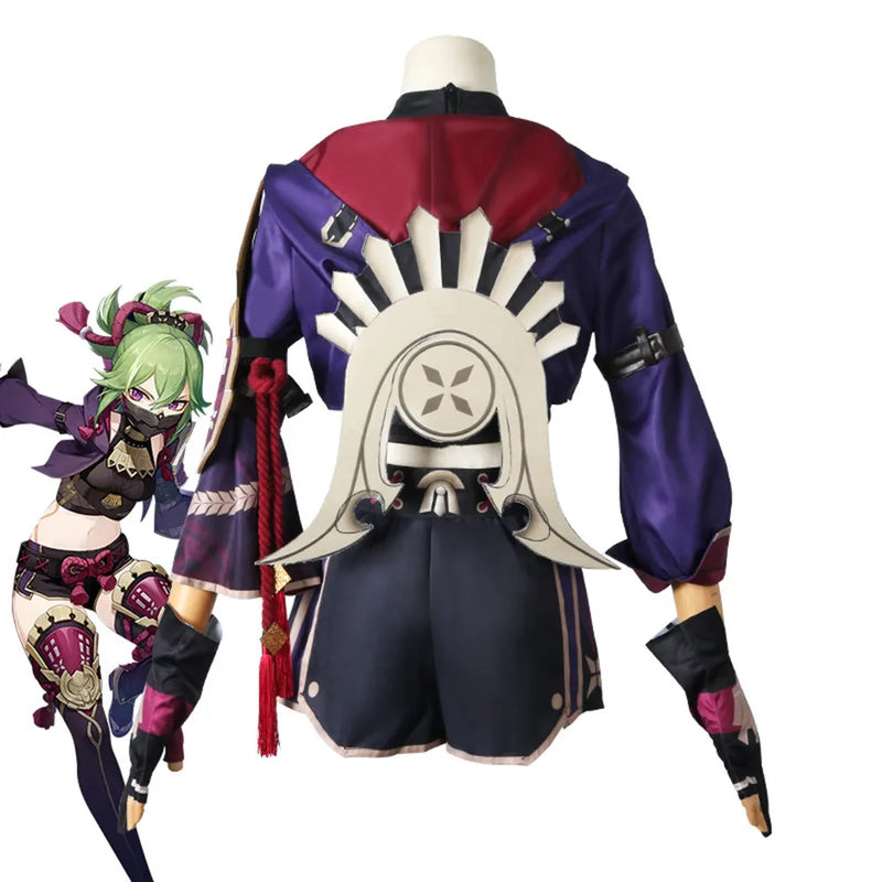 Cosplay Kuki Shinobu Anime Genshin Impact
