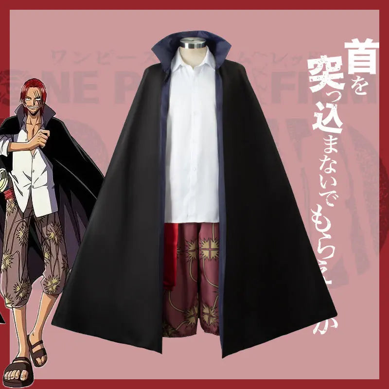 Cosplay Shanks Anime one piece