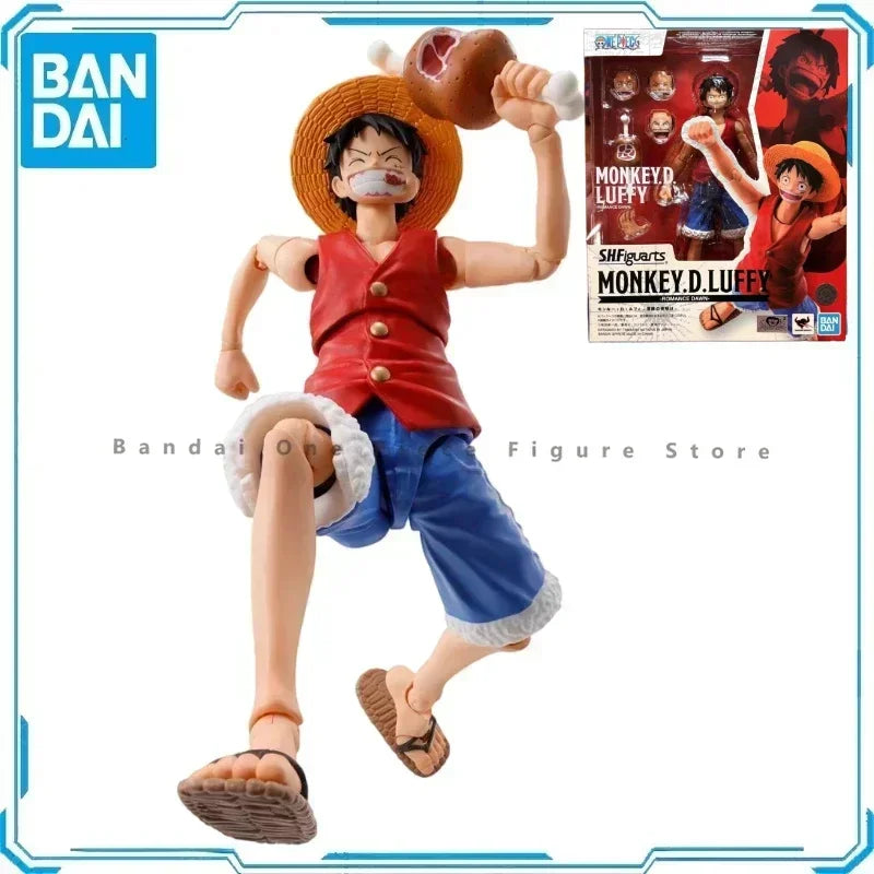 Action figure Monkey D. Luffy , anime one piece  Original, Bandai