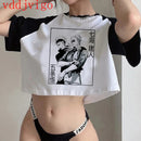 Camiseta gojo satoru, yuji itadori Anime jujutsu kaisen